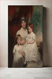 Πίνακας, Mrs. John Garden (Ann Garden, 1769–1842) and Her Children, John (1796–1854) and Ann Margaret (born 1793) by John Hoppner