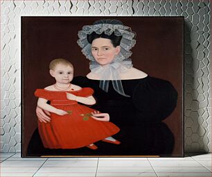 Πίνακας, Mrs. Mayer and Daughter by Ammi Phillips