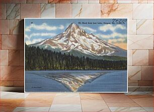 Πίνακας, Mt. Hood from Lost Lake, Oregon, alt., 11,225 ft