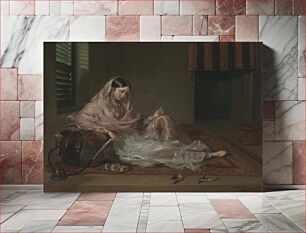Πίνακας, Muslim Lady Reclining