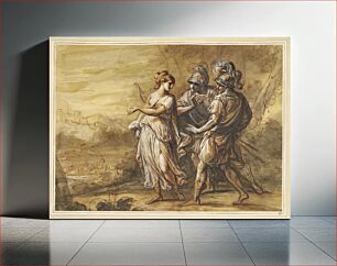 Πίνακας, Mythological scene by Angelica Kauffmann