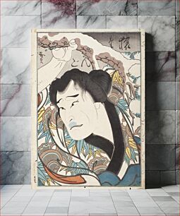 Πίνακας, Nakamura Giemon as Saru Tango in the Play Keisei Hanabusa soshi by Utagawa Hirosada