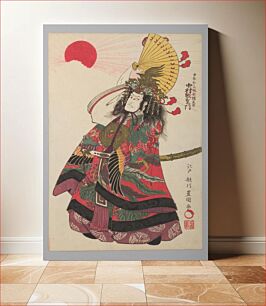 Πίνακας, Nakamura Utaemon III as Taira no Kiyomori by Utagawa Toyokuni
