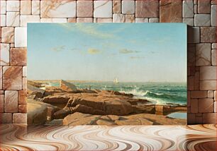 Πίνακας, Narragansett Bay (1864) by William Stanley Haseltine