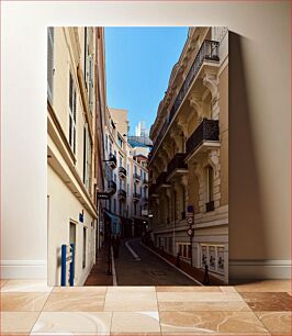 Πίνακας, Narrow City Street View Στενή Πόλη Street View