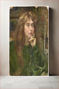 Πίνακας, Natalie with Necklace by Alice Pike Barney