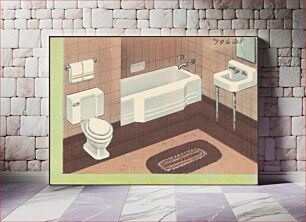 Πίνακας, "National" bathroom ensemble