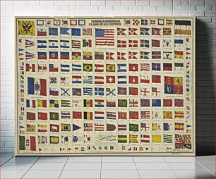 Πίνακας, National & commercial flags of all nations
