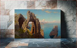 Πίνακας, Natural Arch at Capri (1871) by William Stanley Haseltine