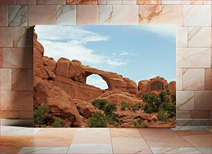 Πίνακας, Natural Arch in Rocky Desert Φυσική Αψίδα στη Βραχώδη έρημο