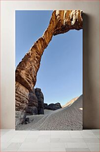 Πίνακας, Natural Rock Arch in Desert Φυσική αψίδα βράχου στην έρημο