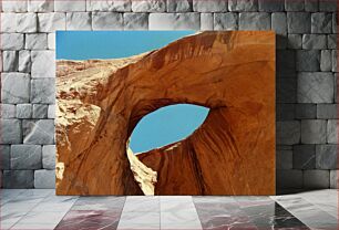 Πίνακας, Natural Rock Arch Under Blue Sky Φυσική αψίδα βράχου κάτω από το γαλάζιο του ουρανού