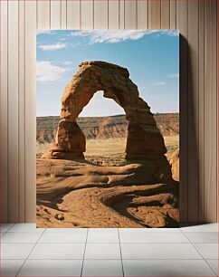 Πίνακας, Natural Rock Formation in Desert Φυσικός Σχηματισμός Βράχων στην Έρημο