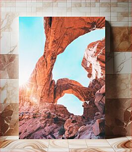 Πίνακας, Natural Sandstone Arch Φυσική Αψίδα Ψαμμίτη