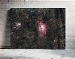 Πίνακας, Nebula in the Night Sky Νεφέλωμα στον νυχτερινό ουρανό