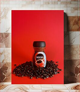 Πίνακας, Nescafe Coffee Beans Κόκκοι καφέ Nescafe