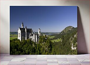 Πίνακας, Neuschwanstein Castle in Bavaria Κάστρο Neuschwanstein στη Βαυαρία