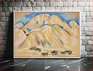 Πίνακας, New Mexico Hills by Marsden Hartley