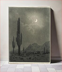 Πίνακας, New Moon and Evening Star, Phoenix, George Elbert Burr