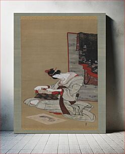 Πίνακας, New Year Custom: Wish for a New Year's Auspicious Dream by Katsushika Hokusai
