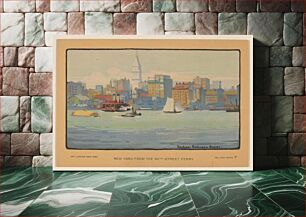 Πίνακας, New York from the 34th Street Ferry (1914) by Rachael Robinson Elmer