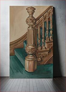 Πίνακας, Newel Post (c. 1936) by Natalie Simon