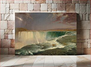 Πίνακας, Niagara (1857) by Frederic Edwin Church