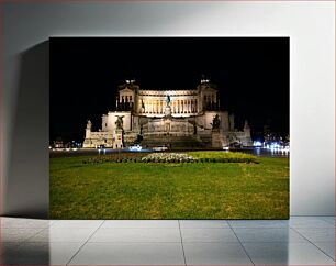 Πίνακας, Night View of Monument Νυχτερινή άποψη του Μνημείου