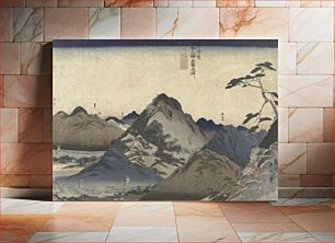 Πίνακας, Nissaka tot Hamamatsu, Utagawa Kuniyoshi (1833–1837) by Utagawa Kuniyoshi