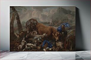 Πίνακας, Noah's Sacrifice after the Deluge by Giovanni Benedetto Castiglione