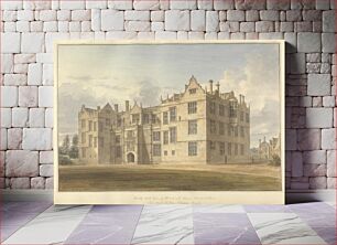 Πίνακας, North West View of Montacute House, Somersetshire, The Seat of John Phelips Esqr