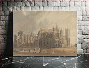 Πίνακας, Northeast view of Westminster Abbey