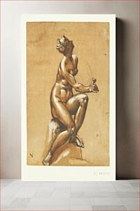 Πίνακας, Nude female figure by unknown