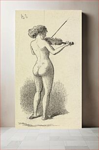 Πίνακας, Nude Woman playing the Violin