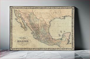Πίνακας, Nuevo mapa de Mexico