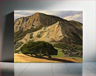 Πίνακας, Oaks and Rocks--San Luis Obispo, Edward Bruce