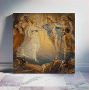 Πίνακας, Oberon and Titania from "A Midsummer Night's Dream," Act IV, Scene i (1806) in high resolution