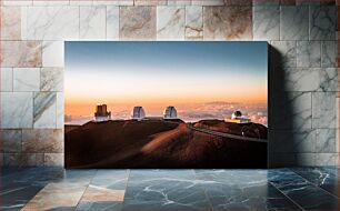 Πίνακας, Observatories at Sunset Αστεροσκοπεία στο ηλιοβασίλεμα