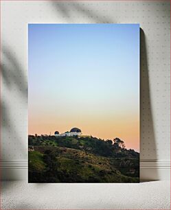 Πίνακας, Observatory at Sunset Αστεροσκοπείο στο ηλιοβασίλεμα