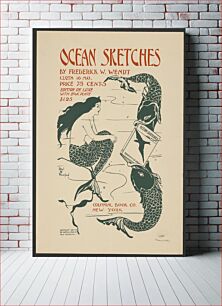 Πίνακας, Ocean sketches by Frederick W. Wendt
