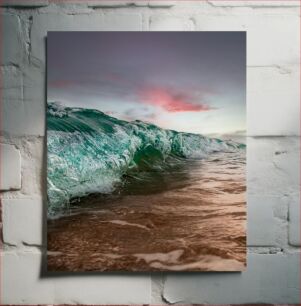 Πίνακας, Ocean Waves at Sunset Κύματα Ωκεανού στο ηλιοβασίλεμα