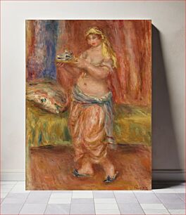 Πίνακας, Odalisque with Tea Set (Odalisque à la théière) by Pierre Auguste Renoir