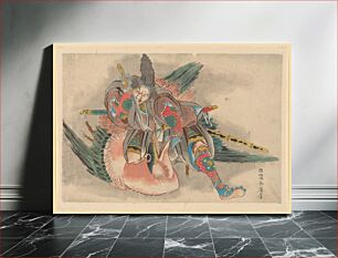 Πίνακας, Okijiro Hironari, School of Katsushika Hokusai