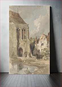 Πίνακας, Old Church and House