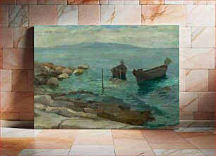 Πίνακας, On the coast, Teodor Jozef Mousson