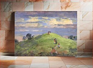 Πίνακας, On the Sunset Hill, 1926, William Henry Holmes