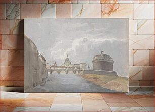 Πίνακας, On the Tiber/ Castle of St. Angelo