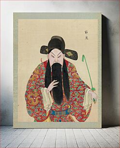 Πίνακας, One Hundred Portraits of Peking Opera Characters during Qing dynasty (1644–1911)