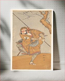 Πίνακας, Onoe Matsusuke in the Role of Asahina in "Edo no Haru Meisho Soga"