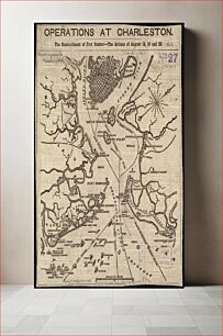 Πίνακας, Operations at Charleston : the bombardment of Fort Sumter : the actions of August 18, 19 and 20